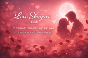 2 line love shayari 