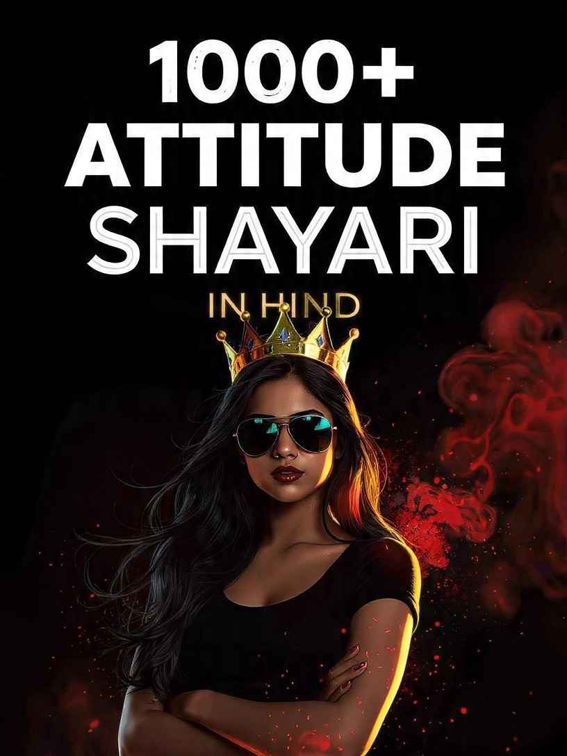 Attitude Shayari in Hindi