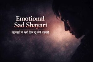 emotional sad shayari 