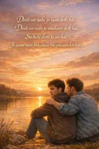 friendship shayari in hindi 