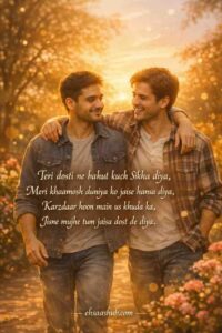 heart touching friendship shayari 