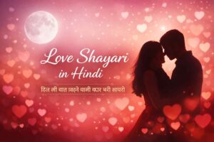 love Shayari in hindi 