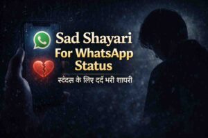 Sad Shayari For WhatsApp Status 