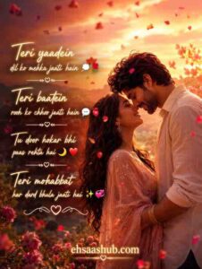 Romantic Love Shayari in Hindi