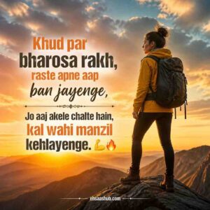 Students Self Motivation Shayari 